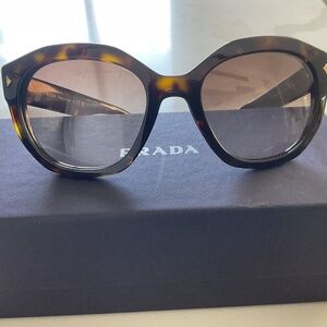 Prada Havana Brown Gradient Sunglasses